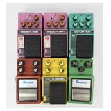 (6) Ibanez Vintage Guitar Pedals
