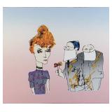 John Lennon "Suitors" Serigraph