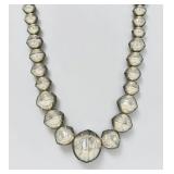 Vintage Navajo Pearl Silver Necklace