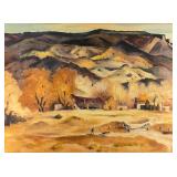 Gene Kloss "Landscape" Watercolor on Paper