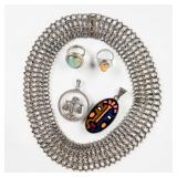 (5) Pieces of Sterling Jewelry