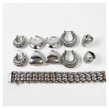 Group of Sterling Jewelry