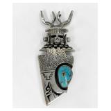 Bennie Ration Navajo Sterling Silver &...