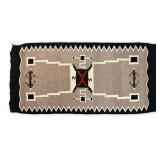 Handwoven Navajo Storm Patterned Rug