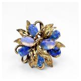 14K Yellow Gold & Opal Cocktail Ring