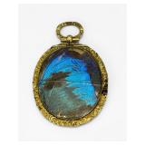 Antique Butterfly Wings Pendant