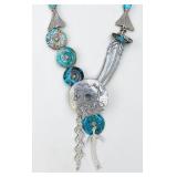 Mary & Doug Hancock Sterling Silver Turquoise...