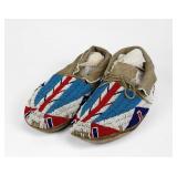 Vintage Sioux Beaded Leather Men