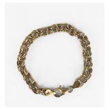 14K Gold Charm Bracelet