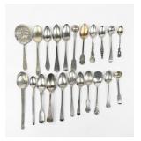 (22) Various Sterling Silver Spoons