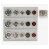 (3) 1964 Proof Sets & 1963 BU (Brilliant...