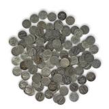 Approx (114) Silver Dimes