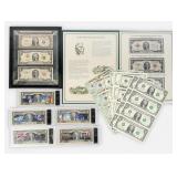 Group of US Currency