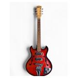1960s Kingston Semi-Hollowbody Electric Guitar