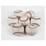 (7) Signed Major League Baseballs (C)