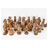 (25) Anri Ferrandiz Figures Wooden Carvings