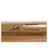 Signed Mike Trout Rawlings Adirondack Big stick...