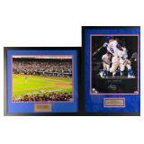 Pair of Signed Cubs Limited Edition Photographs