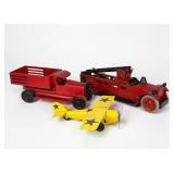 Group of (3) Antique Toy Vehicles