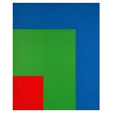 Ellsworth Kelly 1974 Walker Exhibition Poster