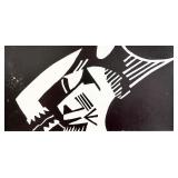 Uche Okeke "The Bonsue Dancer" Linocut