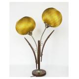 2-Light Mid Century Modern Table Lamp