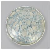 Lalique "Cleones" Opalescent Glass Powder Box