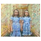 Steven Lang "The Twins" Acrylic on Canvas