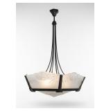 Early 20th Century French Art Deco Glass...
