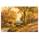Robert Wood "Tranquility" Oil on Canvas