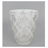 R. Lalique "Malaga" Glass Vase