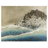 Yannick Ballif  "Vague" Aquatint