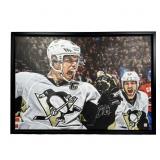 Pittsburgh Penguins Sidney Crosby Signed Canvas