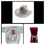 Vintage Calgary 1988 Olympics Smithbilt White Felt