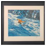 Harry Schaare's 'Skiing' Limited Edition Print