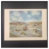Claude Tabet's 'Dry Dock' Limited Edition Print