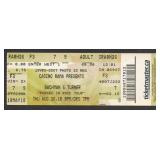 Bachman & Turner Unused Concert Ticket Stub