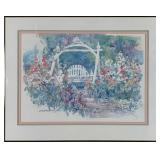 Dalina Darton's 'Garden Spring' Original Watercolo