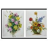 Goodman's Floral Bouquet Oil on Canvas Original Pa