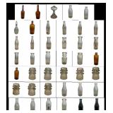 Historic 41-Piece Antique Bottle Collection - JNO
