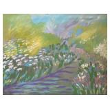 Marla Freedman Original Acrylic on Canvas ï¿½Garden