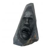 Putuguk Ashevak - Face Inuk - 1992 Inuit Soapstone