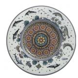 Rare Russell Coates by Spode 'Dolphin Bowl' - Natu