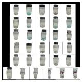 Extensive 31-Piece Vintage Canadian Crown Mason Ja