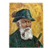 Bosh's 'Striking Portrait of a Bearded Hunter with