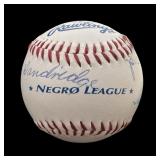 Rare Multi-Signed Negro League Legends Baseball -