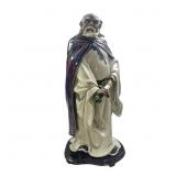 Exquisite Chinese Glazed Porcelain Figurine of Gua