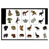 Extensive Elephant and Animal Figurine Collection