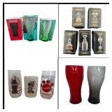 Coca-Cola Collectible Glassware Group Including Mc