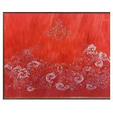 Monumental Gouache on Paper - Untitled Composition